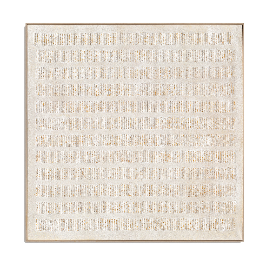 Gold Drift Neutral Abstract Painting #P4514