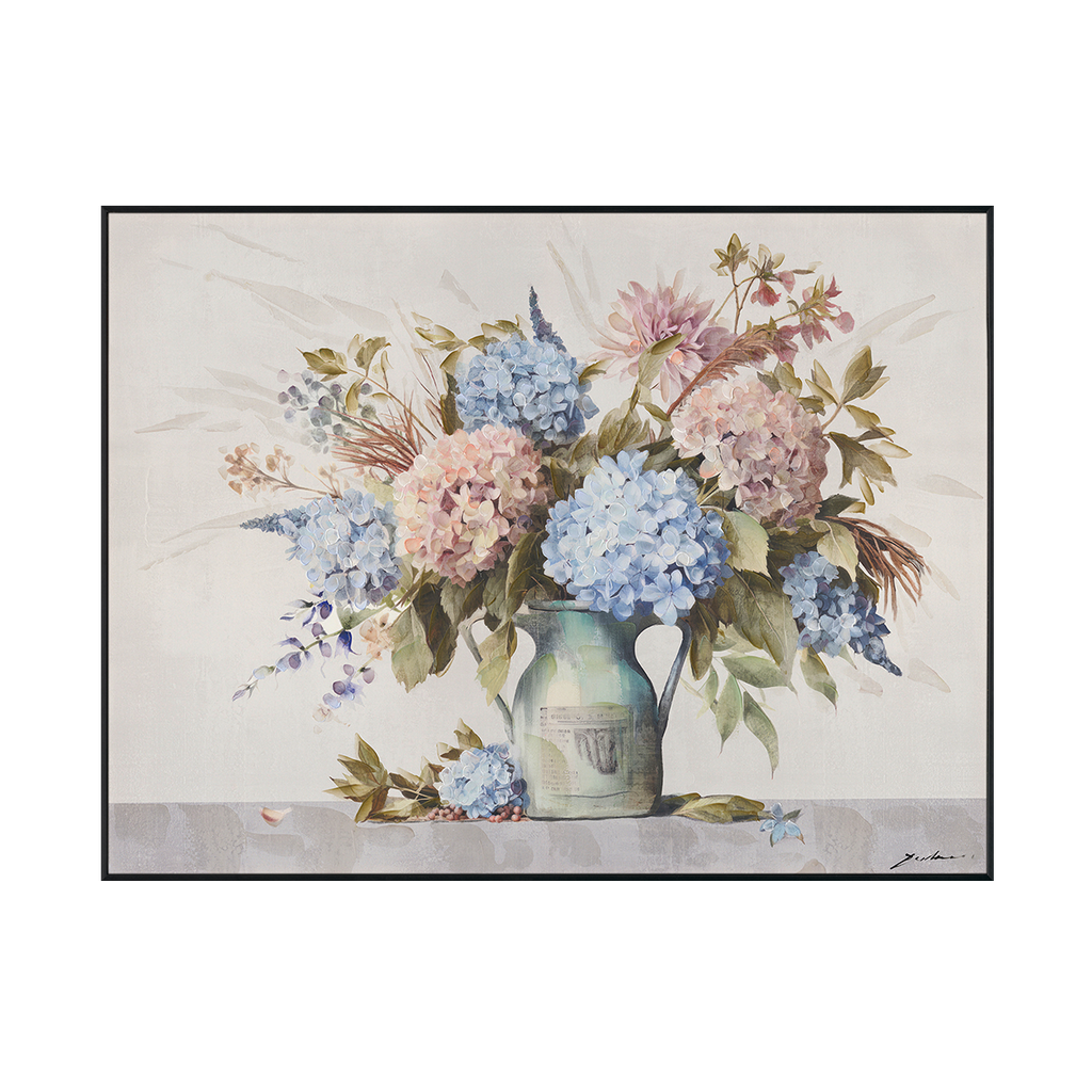 Blue Serenade Rustic Floral Harmony #M6889