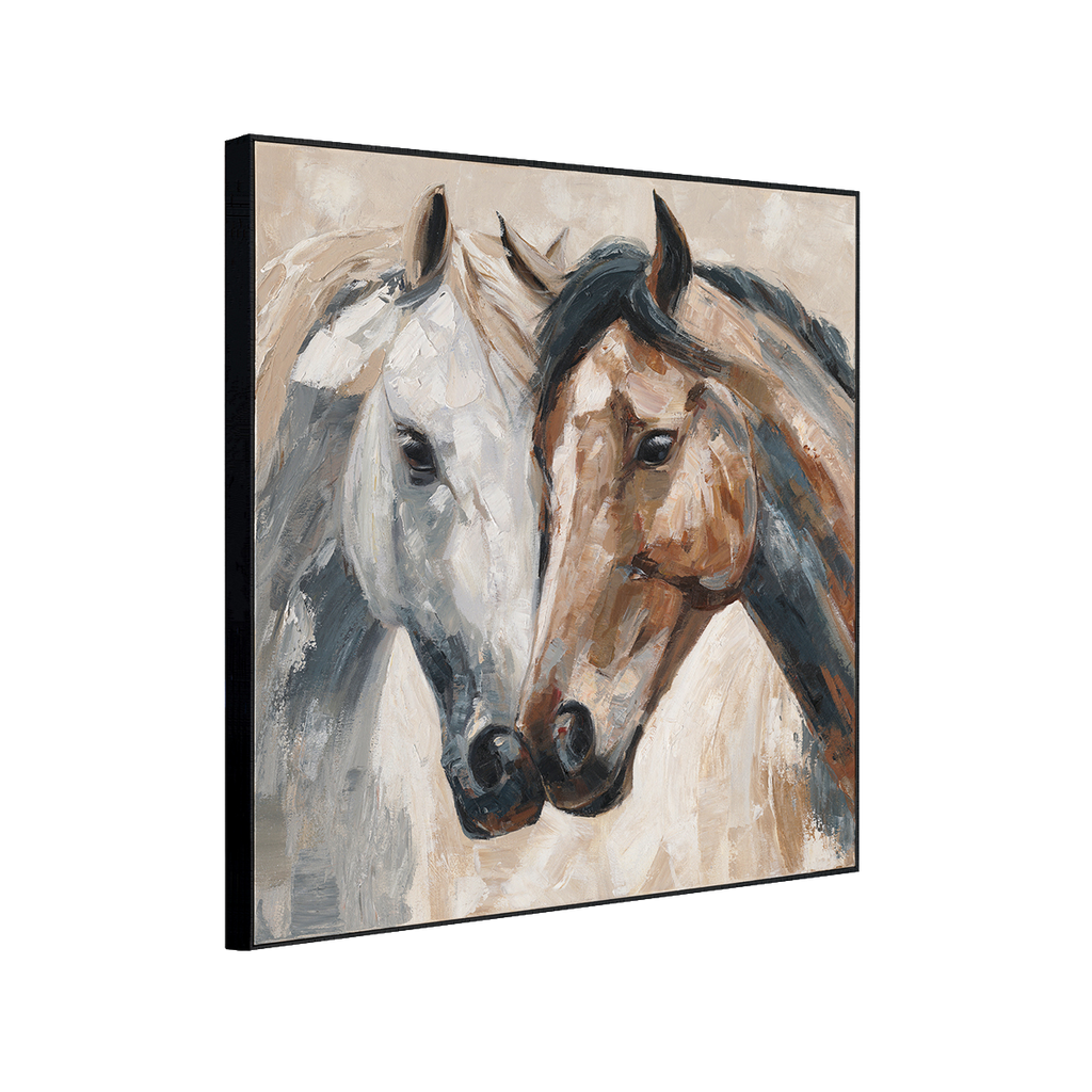 Whisper Bond Horse Duo Painting #P4692