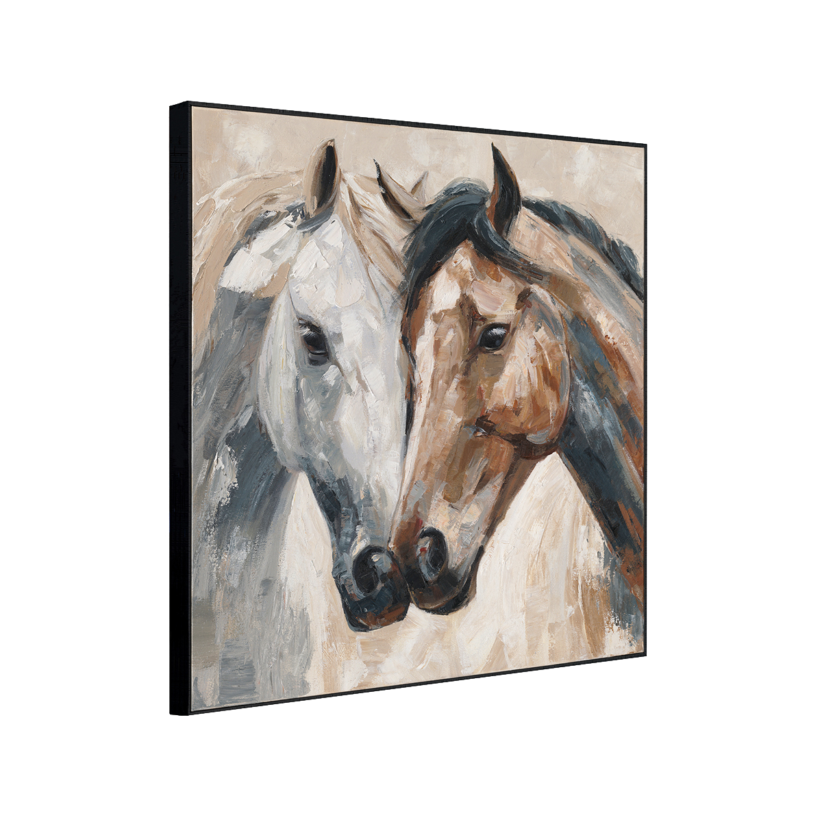 Whisper Bond Horse Duo Painting #P4692