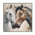 Whisper Bond Horse Duo Painting #P4692