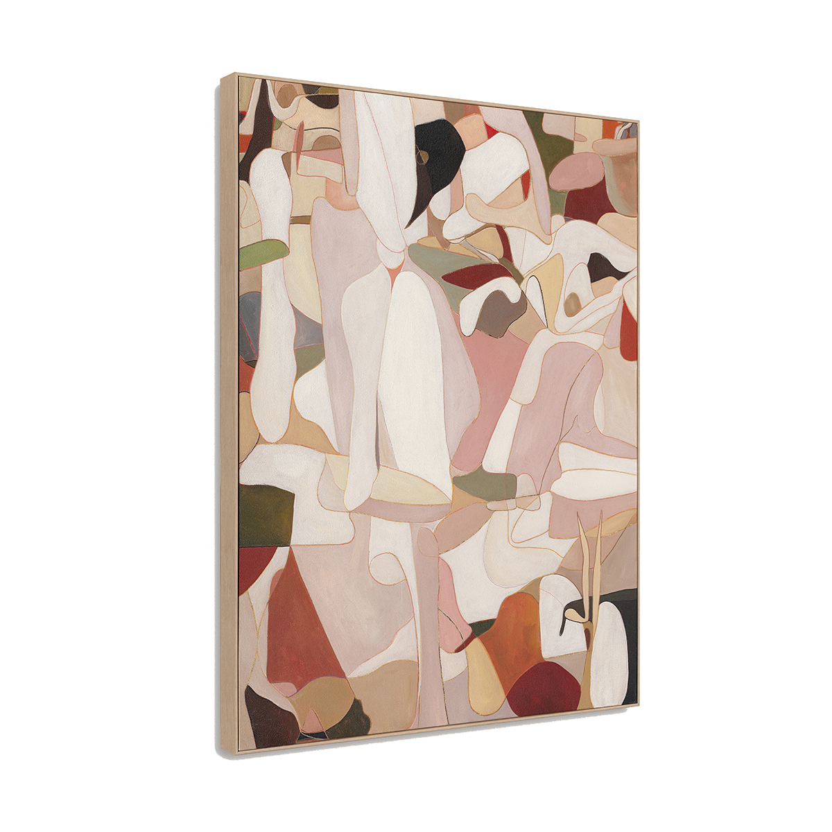 Warm Tone Abstract Silhouette #P4756