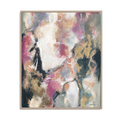 Pink Gold Abstract Textured Art #P5740