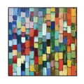 Chromatic Mosaic Abstract Painting #PFH2（191）