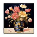 Blooming Grace Floral Painting #PH0129（49）