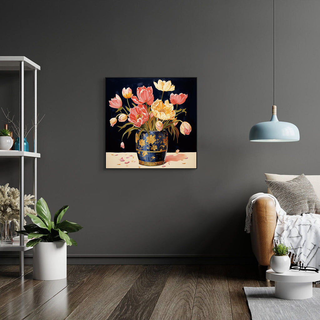 Blooming Grace Floral Painting #PH0129（49）
