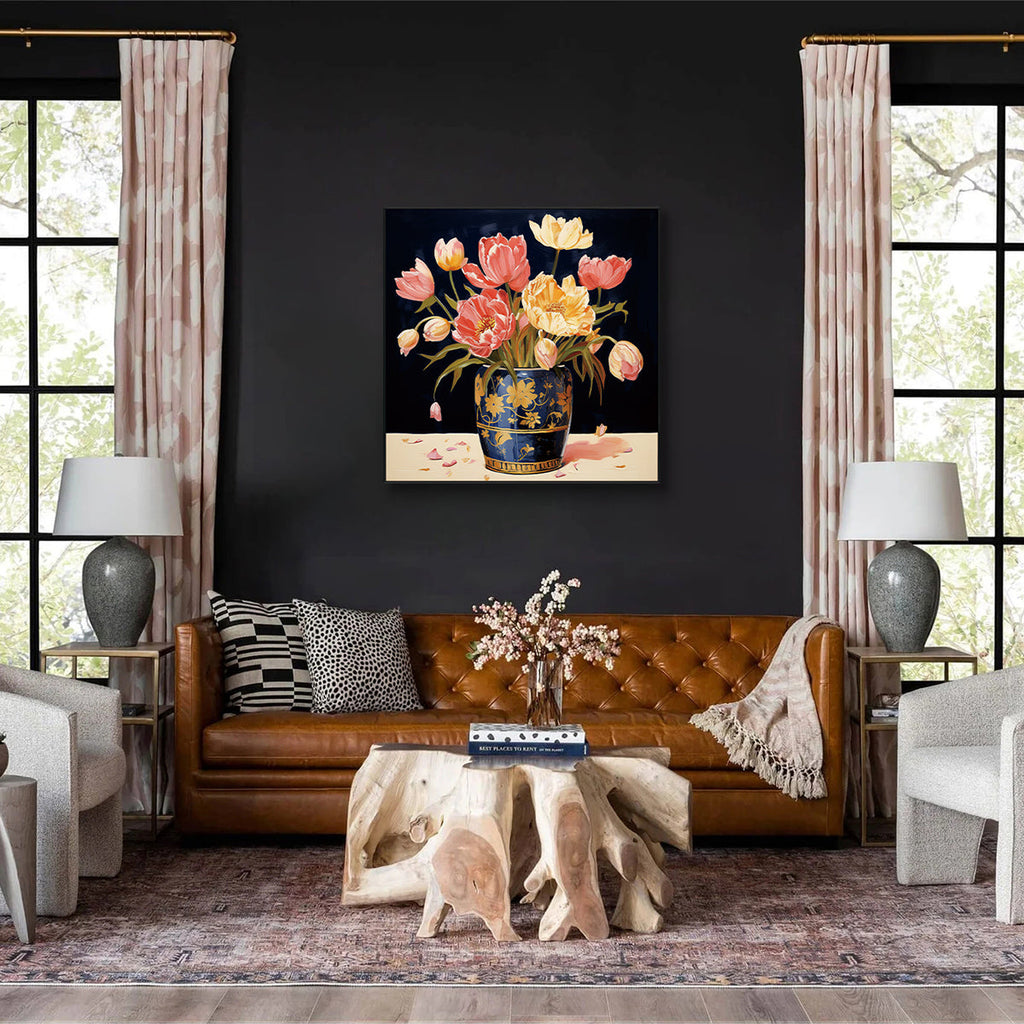 Blooming Grace Floral Painting #PH0129（49）