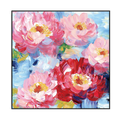 Bloom Radiance Pink Floral Painting #PIX2（191）