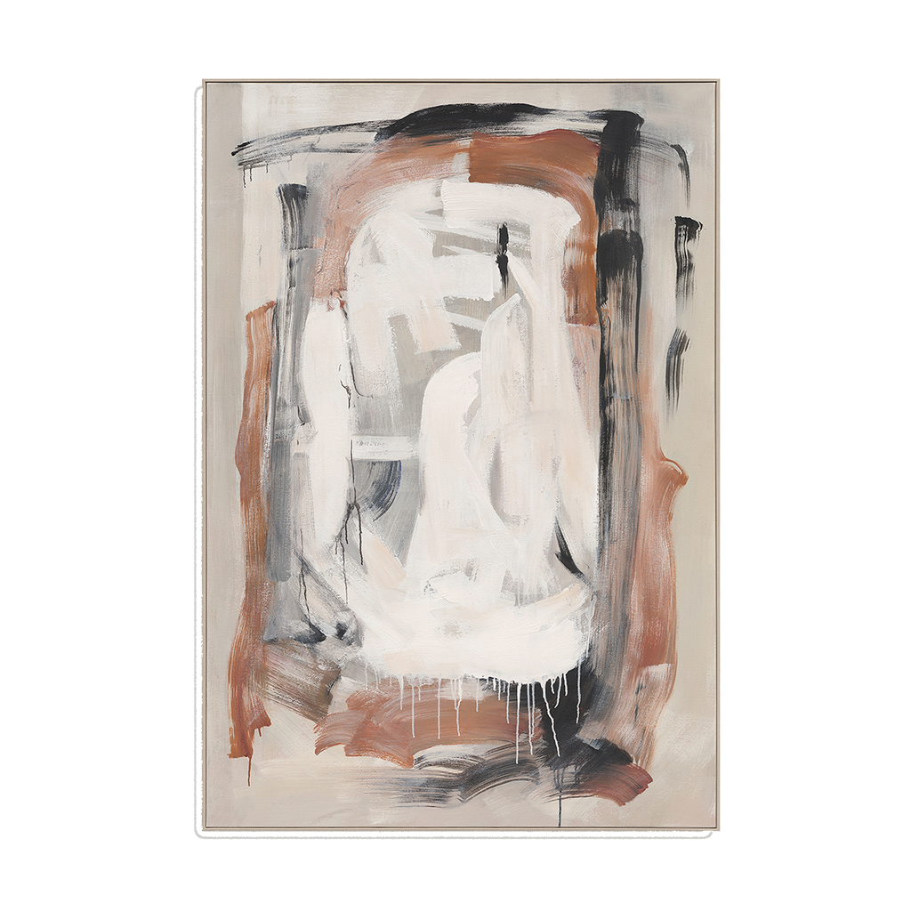 Flowing Hues  Abstract Texture Art #R2550