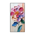Radiant Bloom Textured Floral Painting #RFS3 (79)
