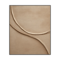 Golden Calm Minimal Textured Painting #RGH1
