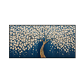Golden Serenity Tree Textured Painting #RIK1 (123)