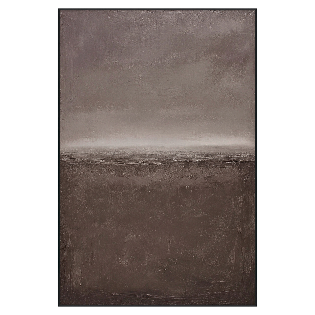 Silent Horizon Minimalist Abstract Painting #RIS2 (200)