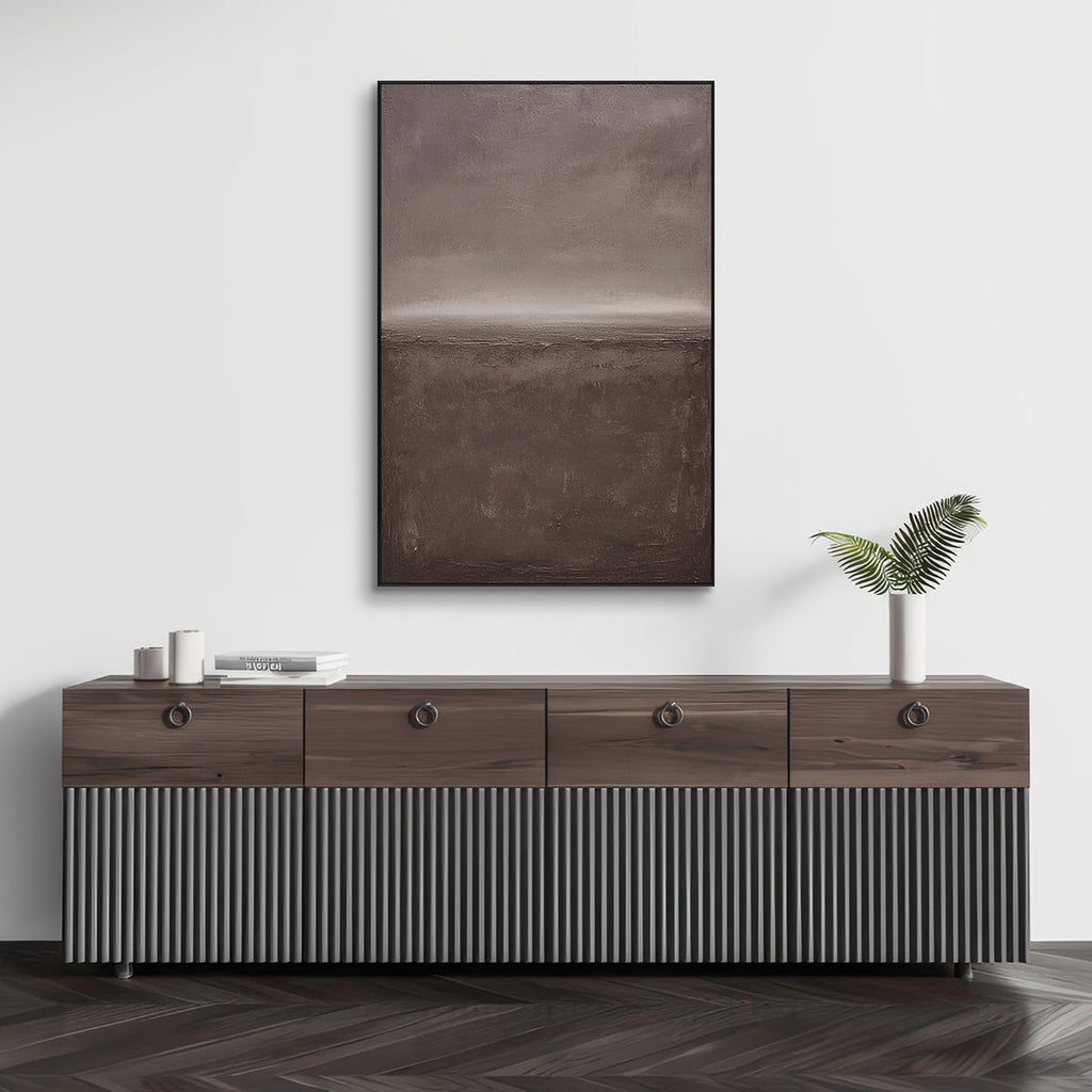 Silent Horizon Minimalist Abstract Painting #RIS2 (200)