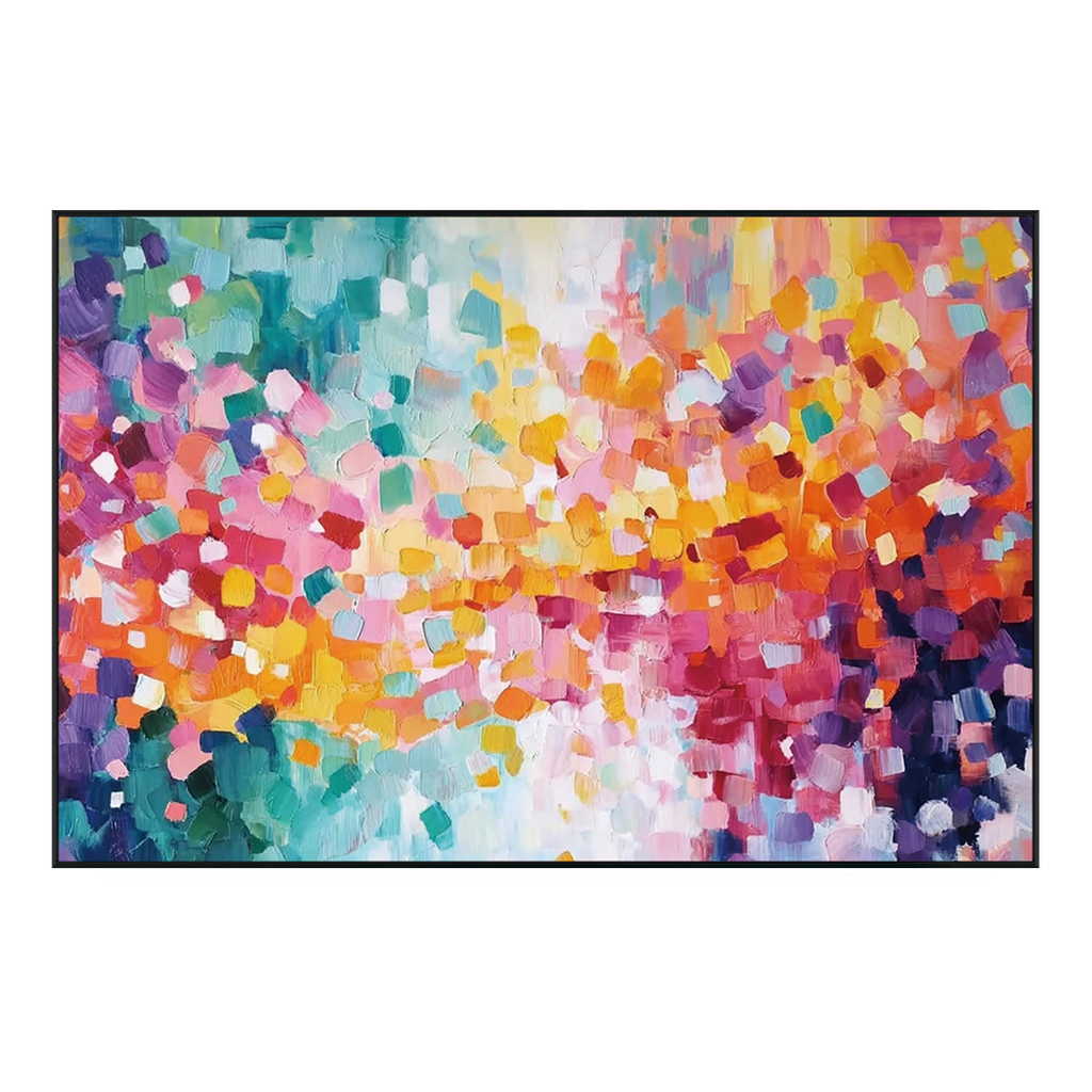 Radiant Harmony Abstract Color Painting #RIS2 (358)