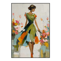 Spring Grace Figurative Oil Painting #RIX1 (290)