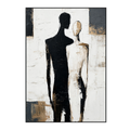 Dual Essence Abstract Couple Painting #RIX1 (309)