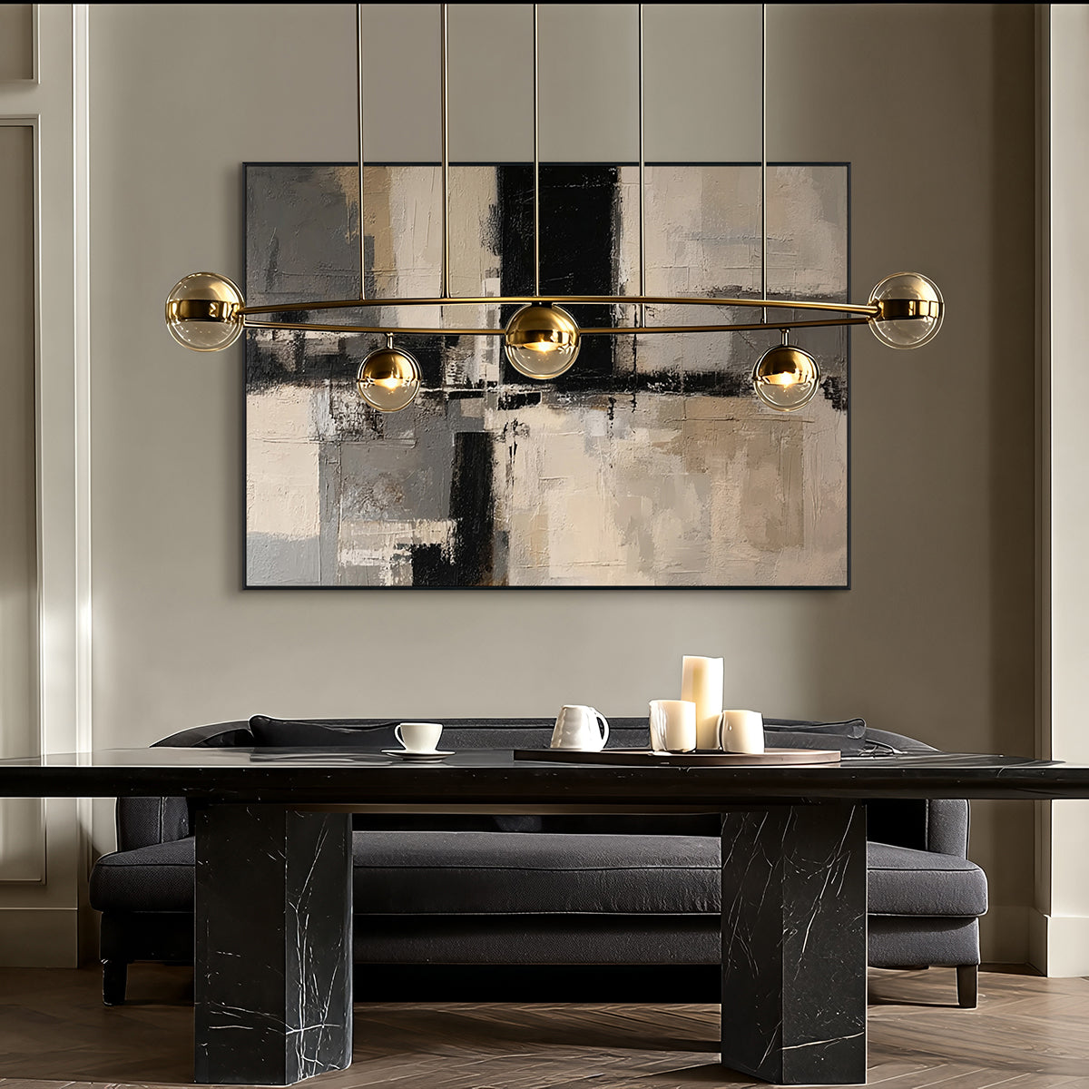 Urban Silence Abstract Painting #RIX1 (376)