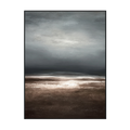 Misty Horizon Abstract Landscape Painting #RIX1 (417)