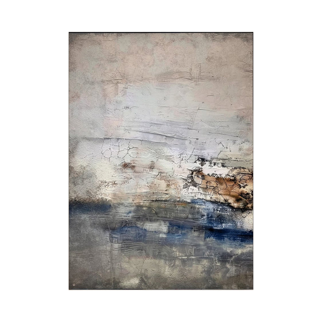 Soft Landscape – Textured Abstract Painting