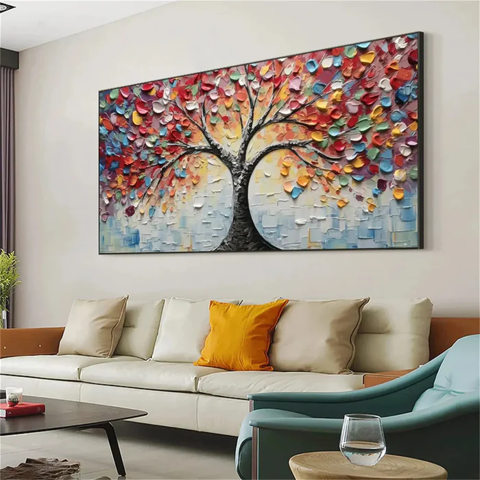 Blooming Harmony Tree Painting