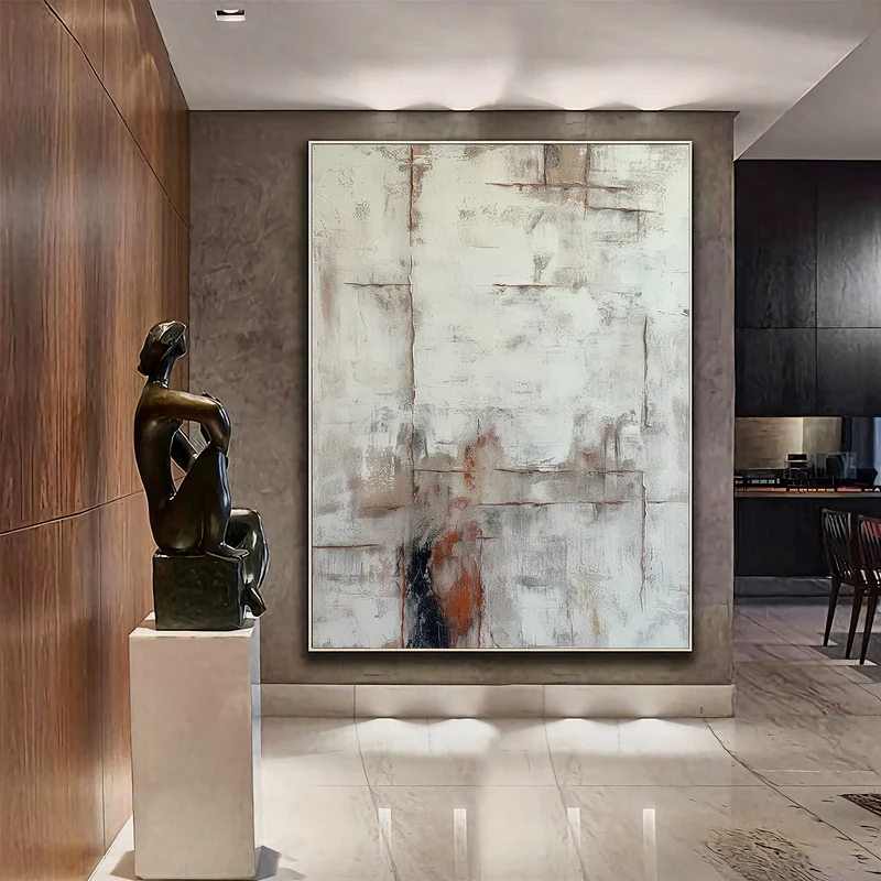 Silent Patina Abstract Painting