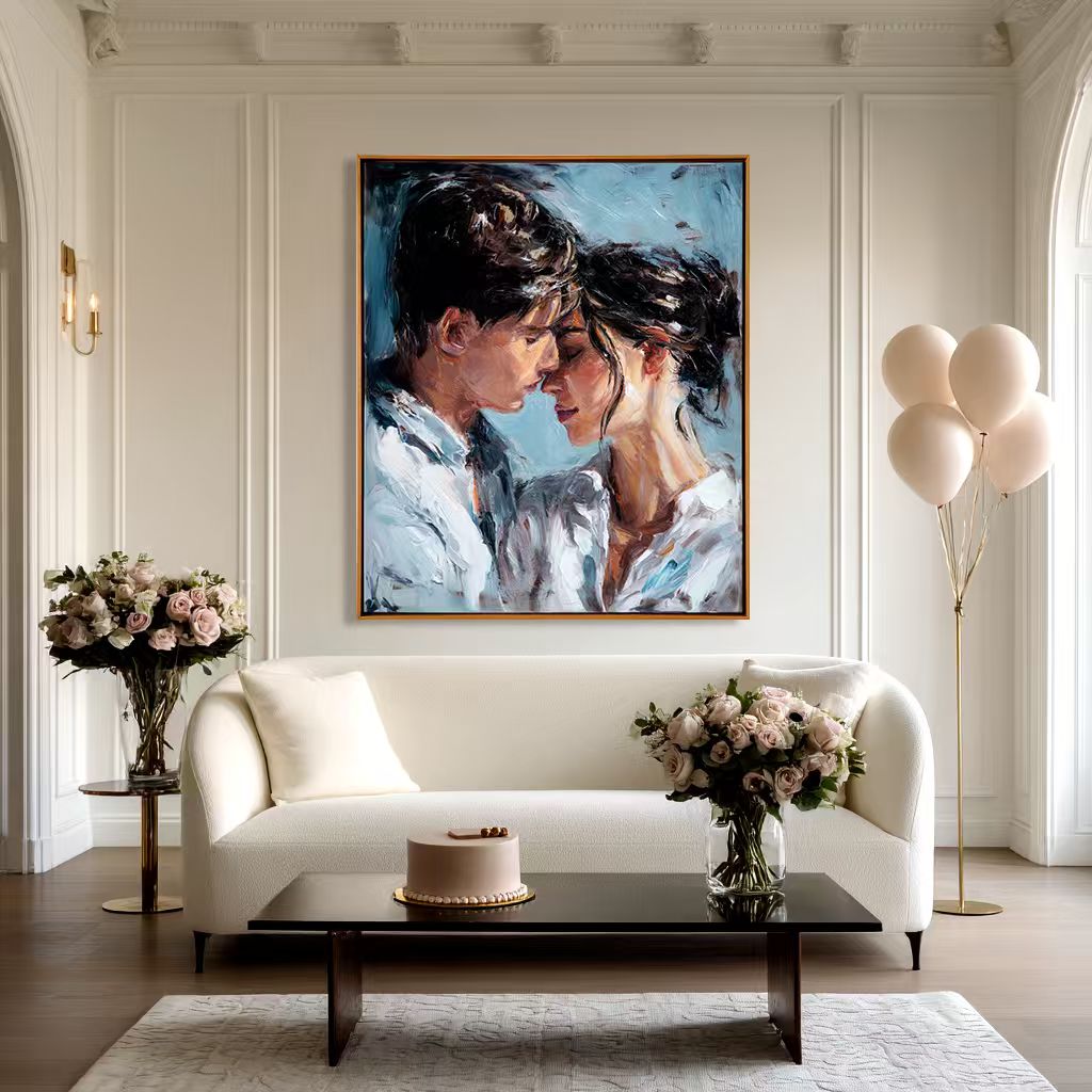 【 Special】Custom Hand-Painted Oil Painting - Free Shipping