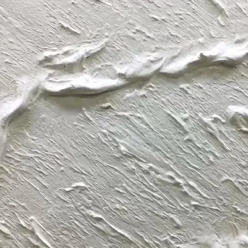 Ivory Calm Minimalist Textured Painting