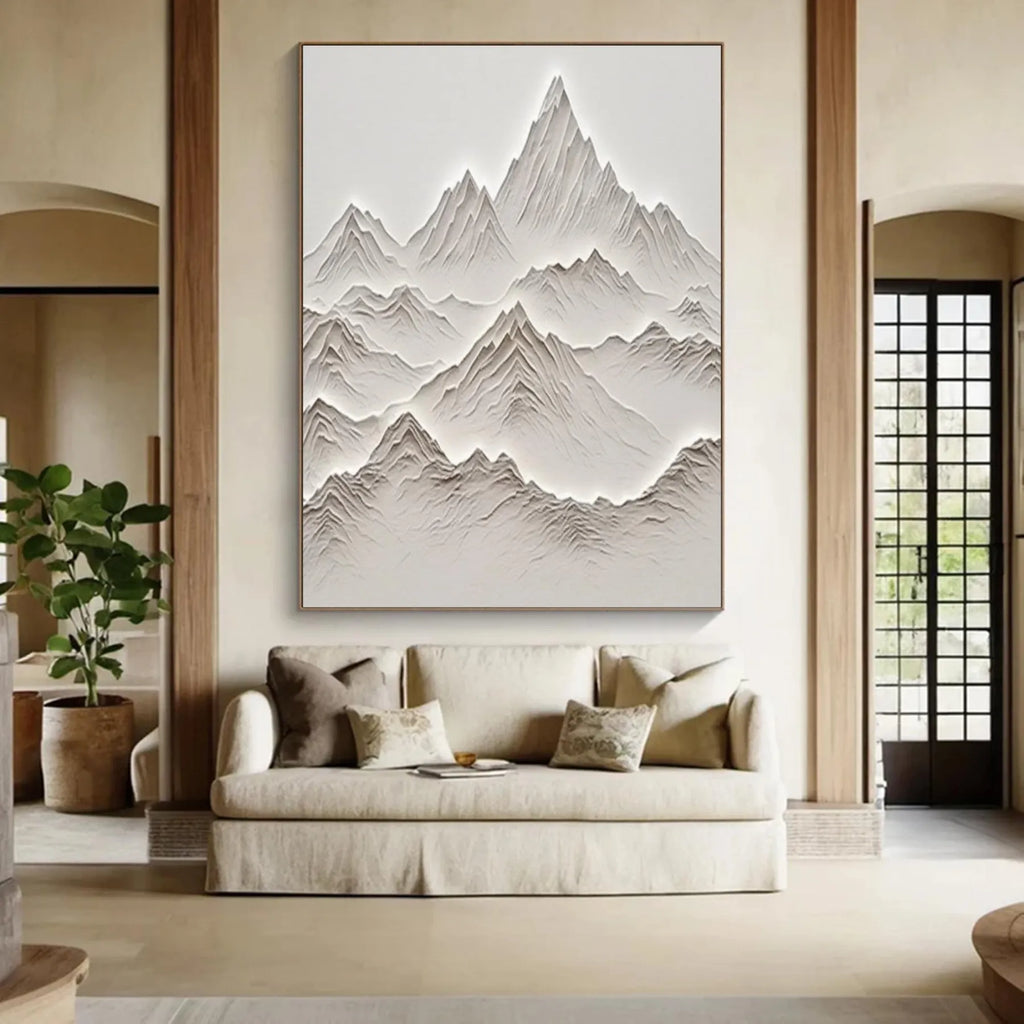 Majestic Distant Mountains